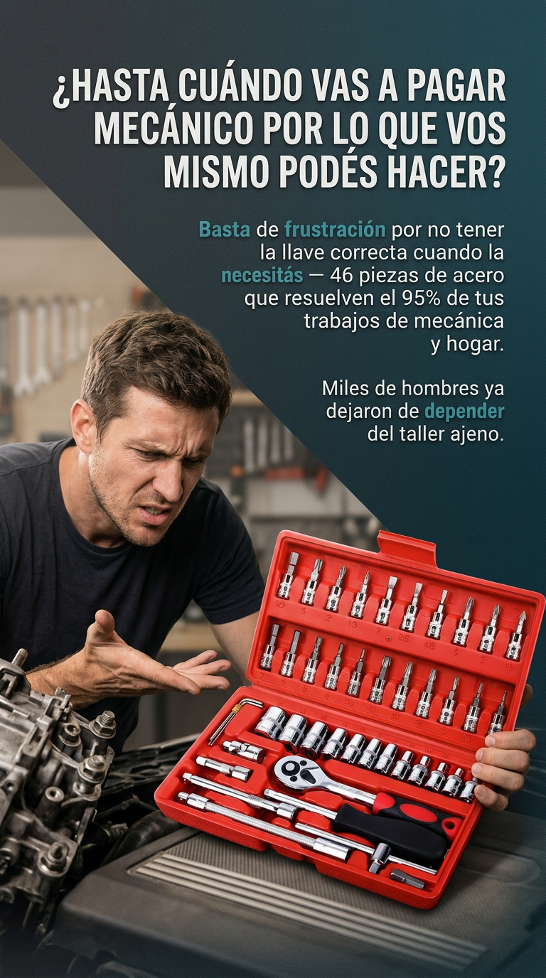 Juego De Llaves 46 Piezas