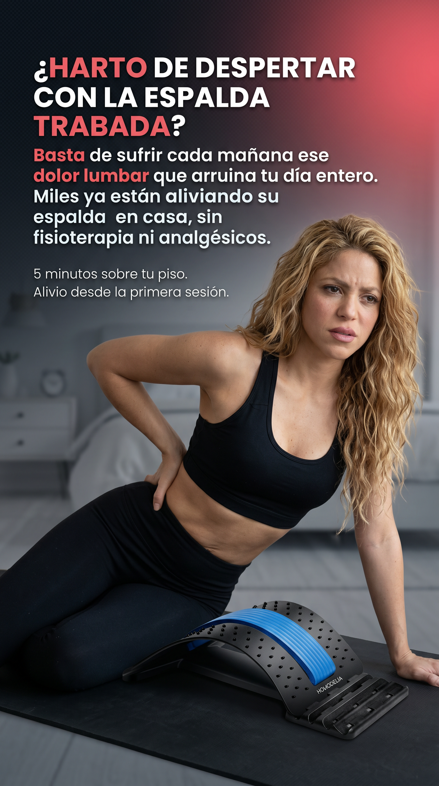 Estirador De Espalda Lumbar Columna by SHAKIRA