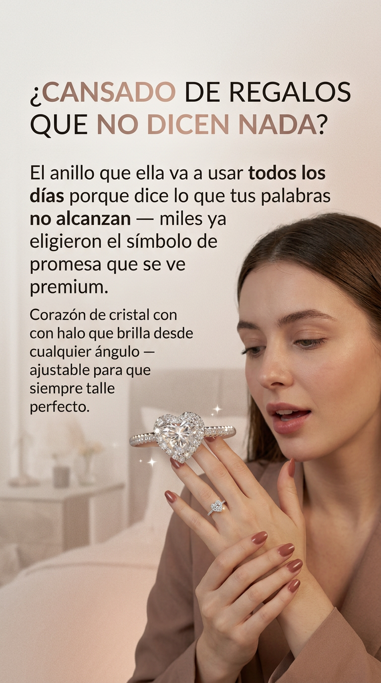Anillo De Promesa Ajustable
