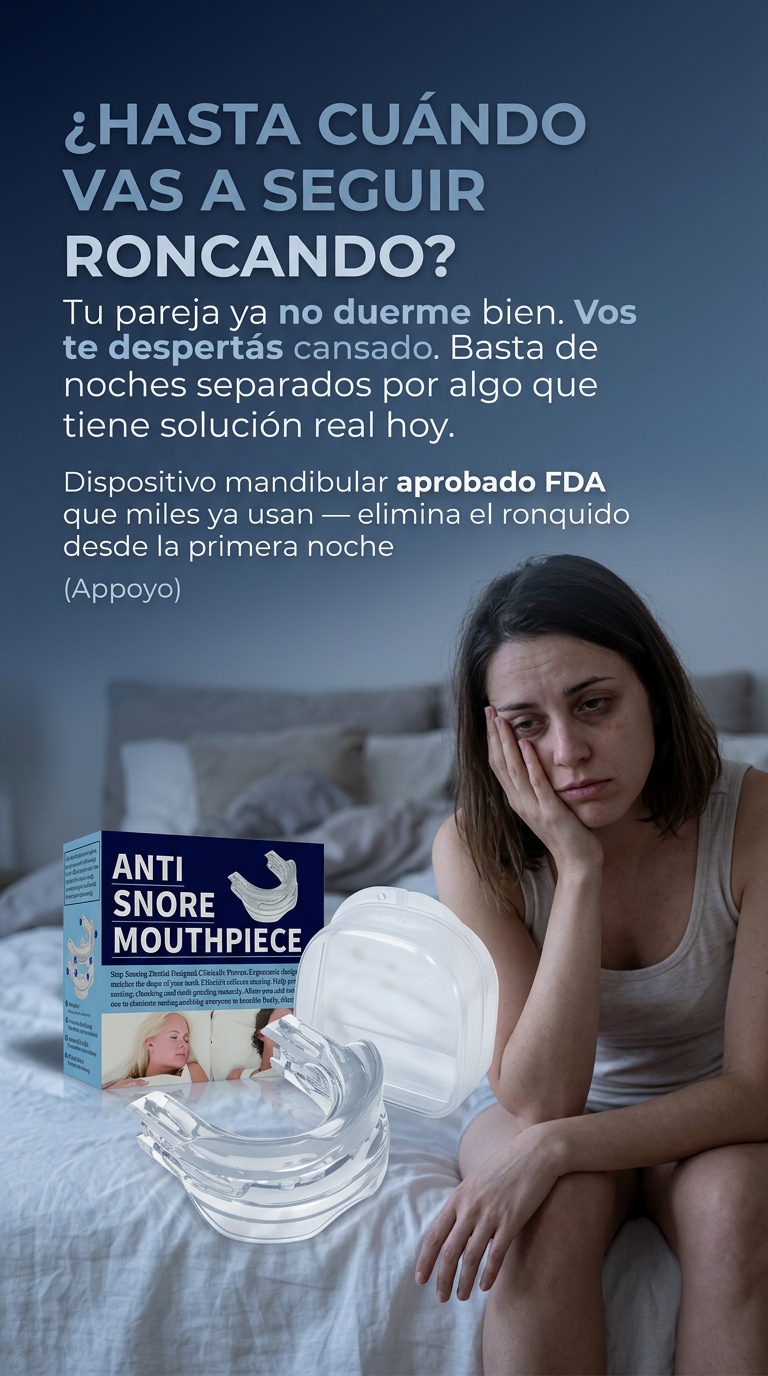 Dispositivo Antironquidos