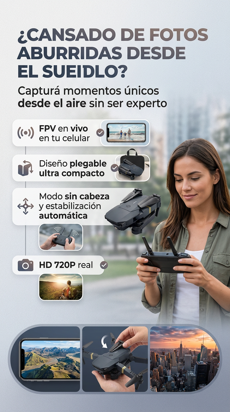 Drone A15 Pro Doble Camara