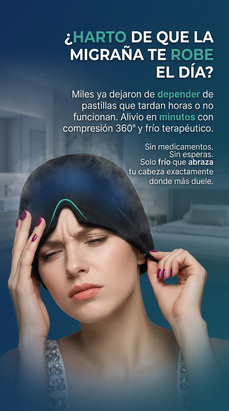 Gorro para la migraña 2X1